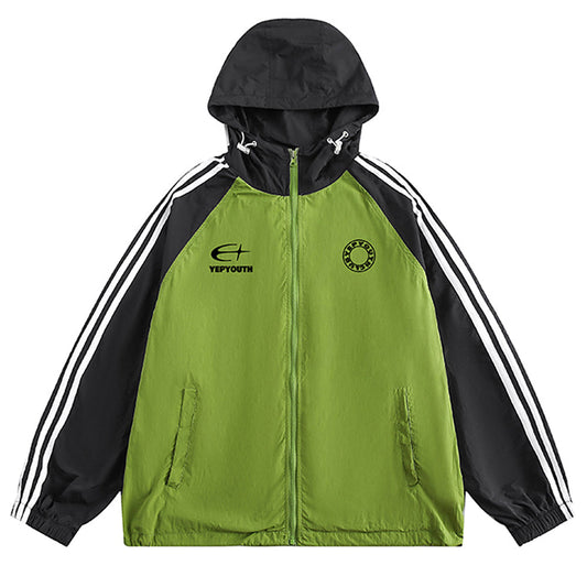 90's Oversized Hooded Jacket