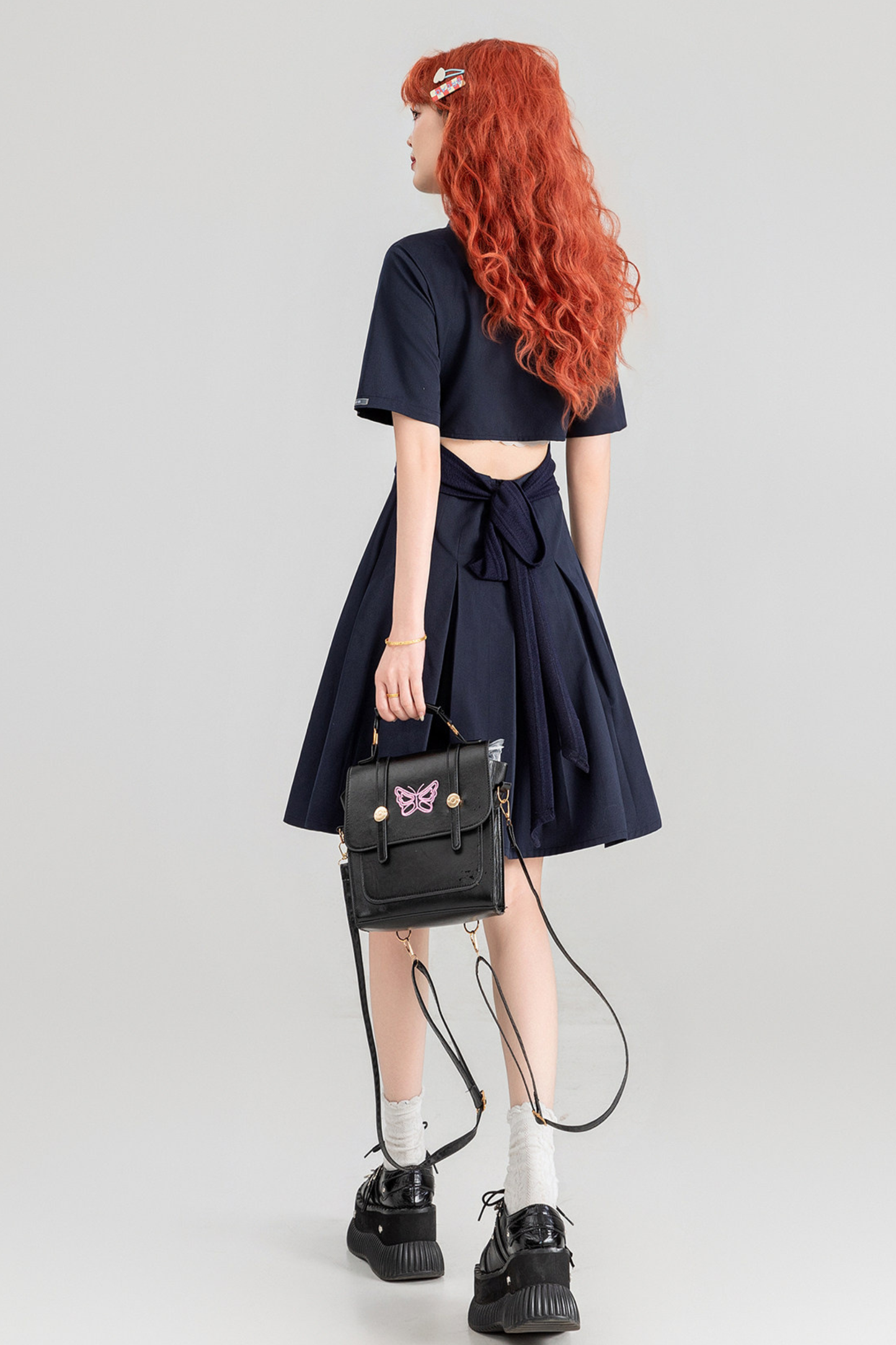 Preppy Dress + Striped Shirt Dress