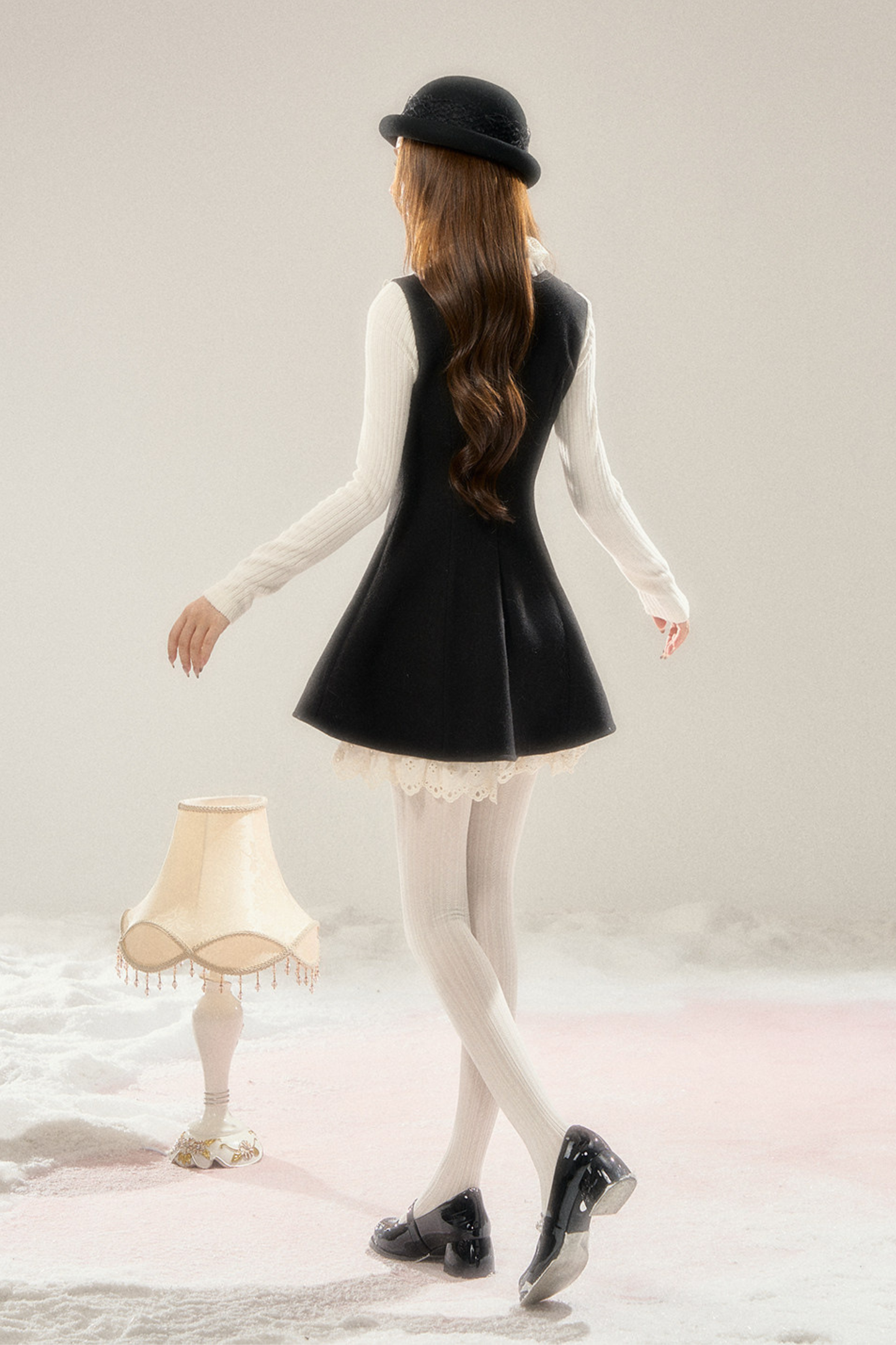 French Doll Style Flare Dress