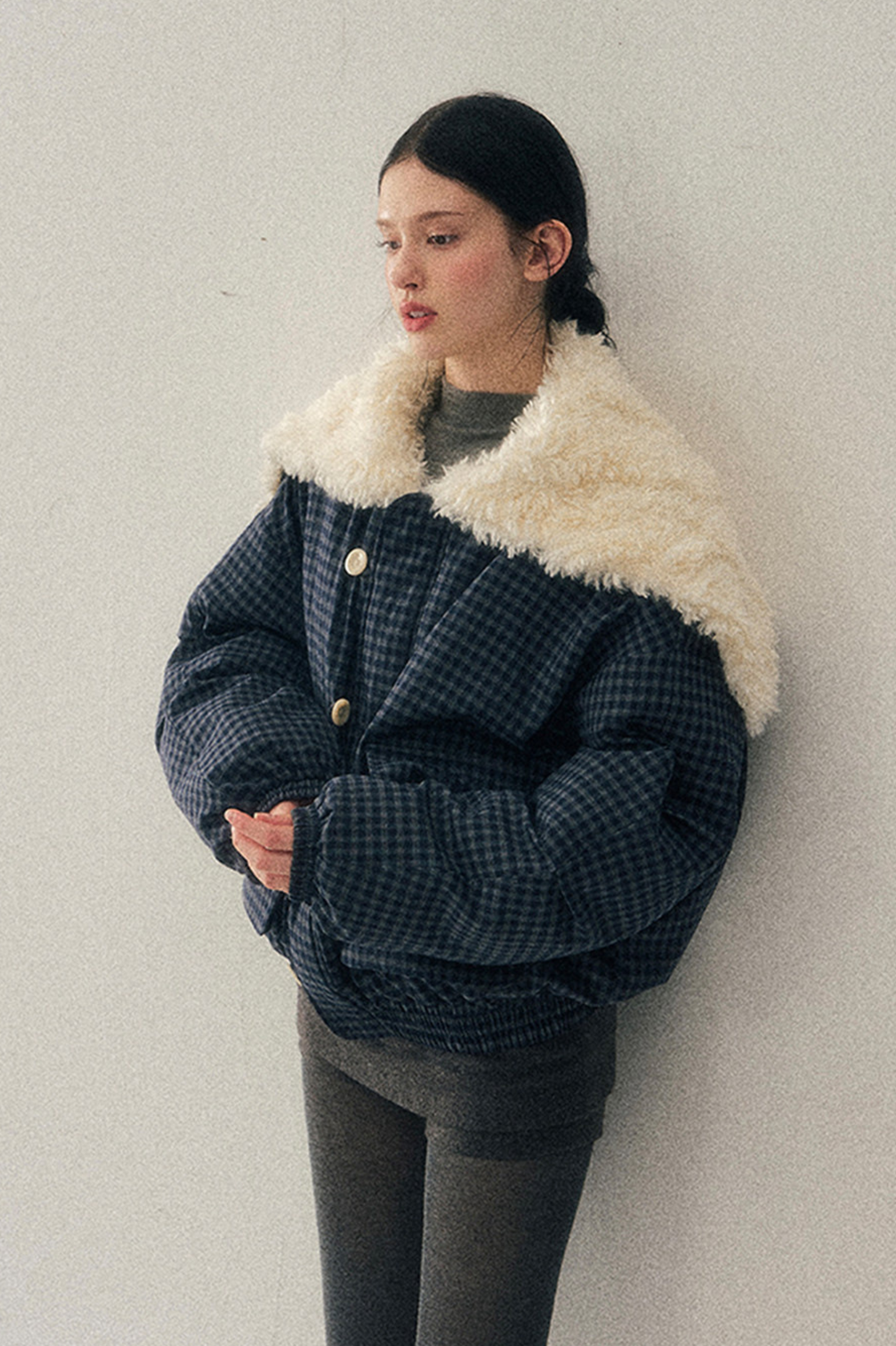 Silent Blue Lamb Mode Jacket