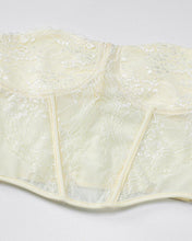 Load image into Gallery viewer, Cerauno Lace Corset and Matching Skirt Set
