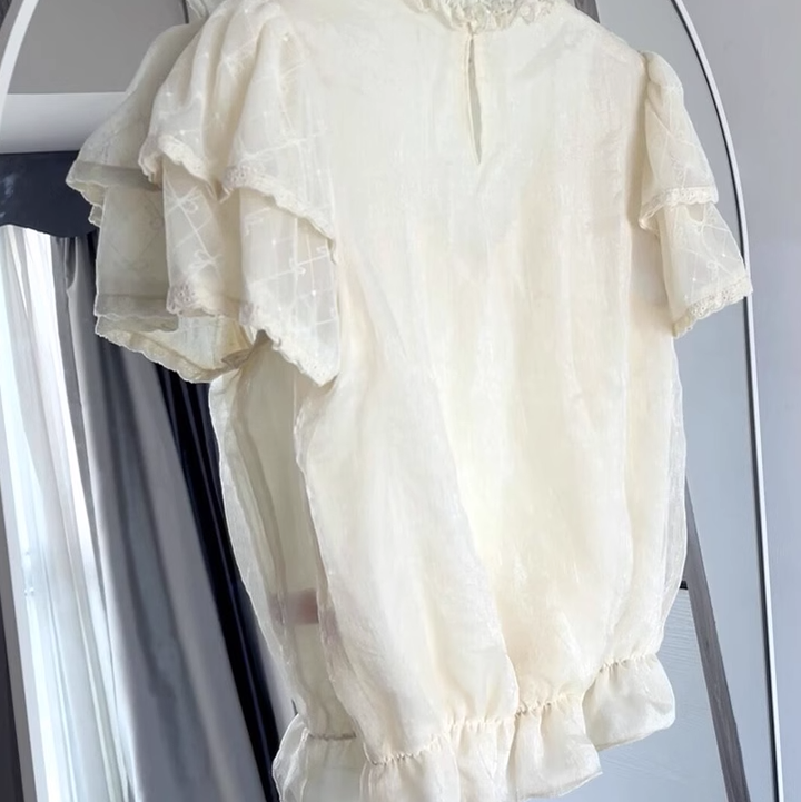 Plus Size Lolita Short Sleeve Shirt