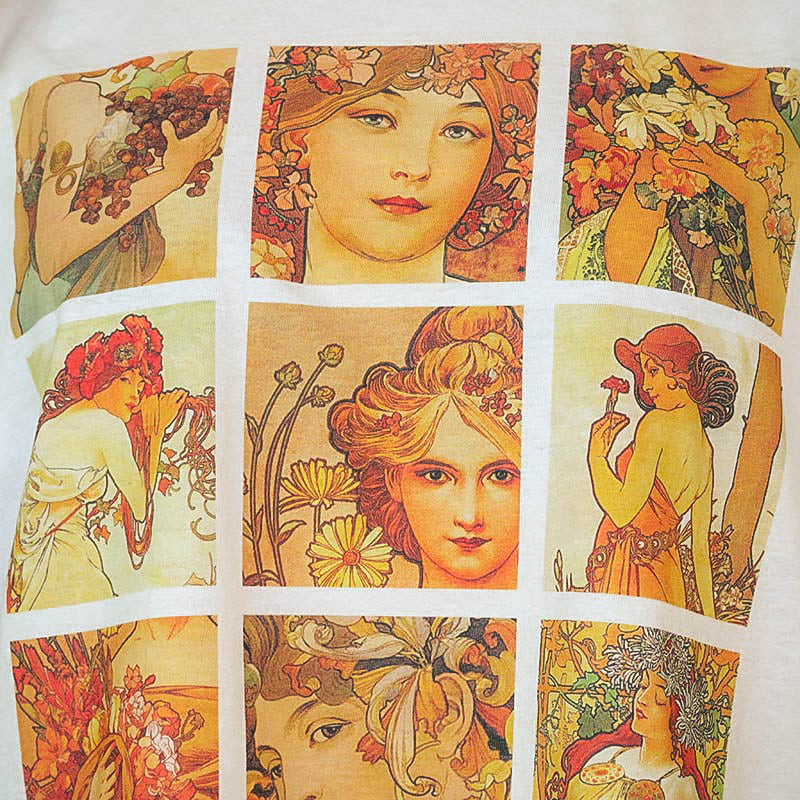Alphonse Mucha Tee. S