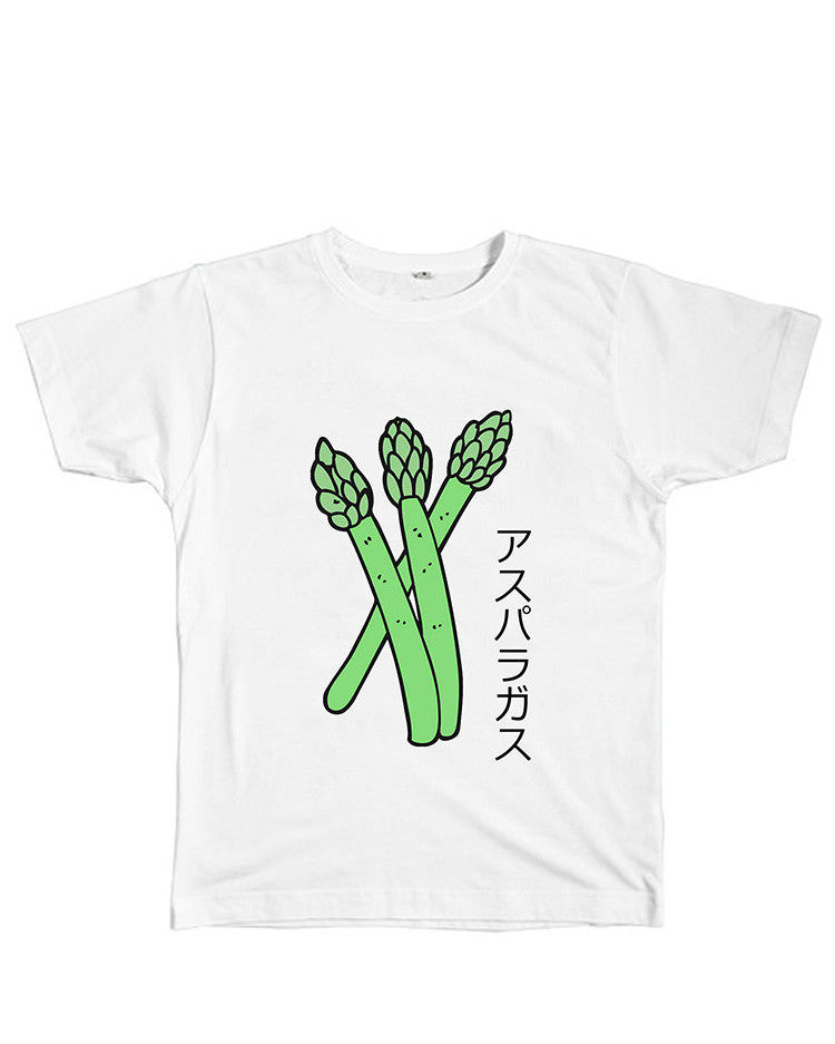 Asparagus T-Shirt. Size S