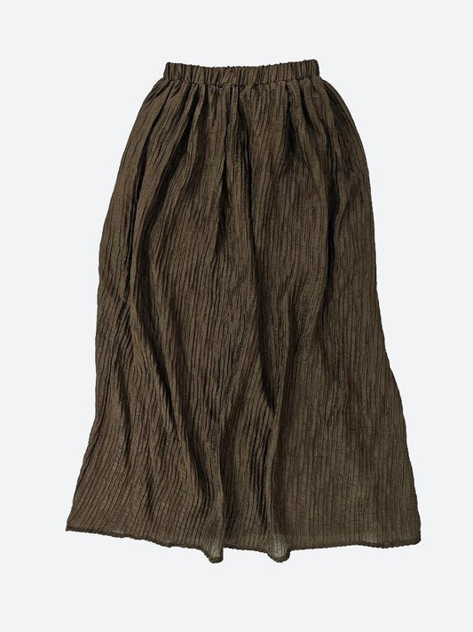 Blouse & Skirt Two Piece Set Brown Maxi Skirt One Size
