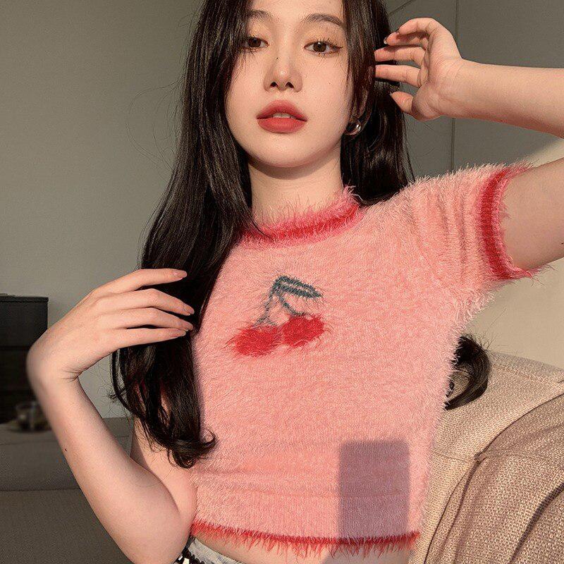 Cherry Crop Sweater