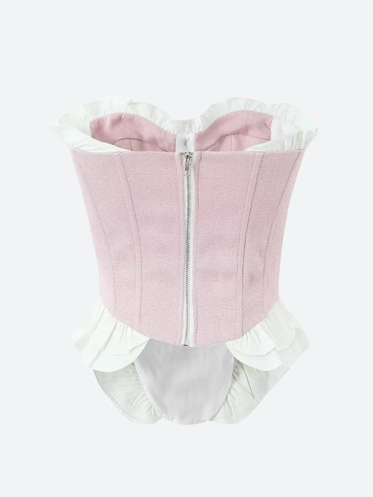 Coquette Pink Corset Top