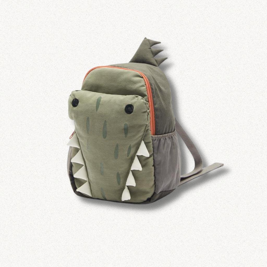 Crocodile Mini Backpack Green Crocodile