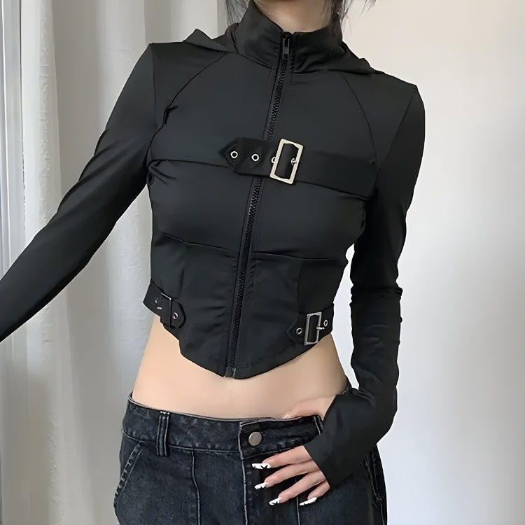 Cyberpunk Belted Define Jacket