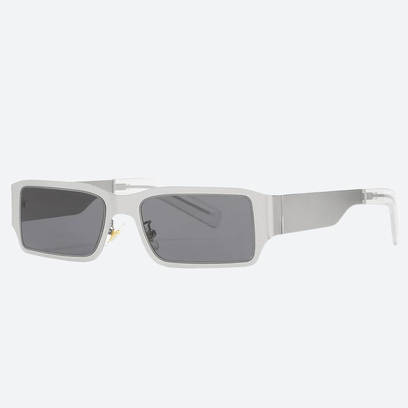 Cyberpunk Rectangle Metal Sunglasses