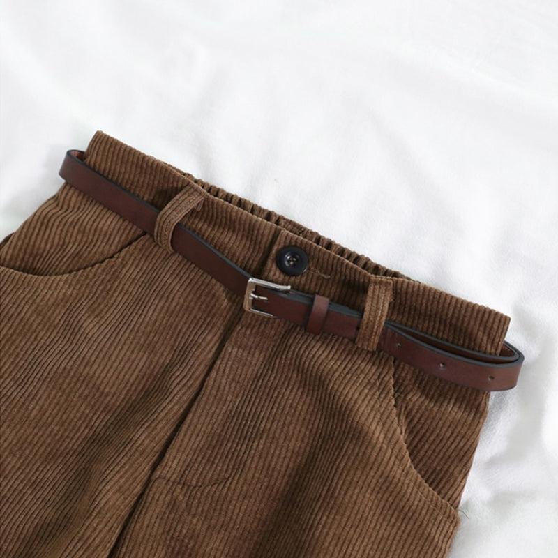 Dark Academia Corduroy Pants