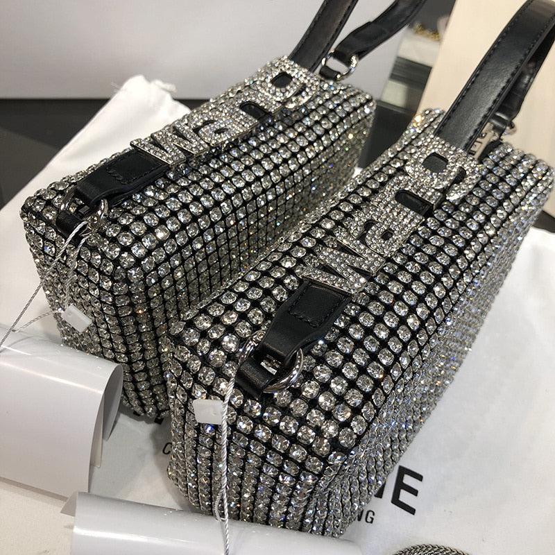 Disco Cowgirl Rhinestone Handbag