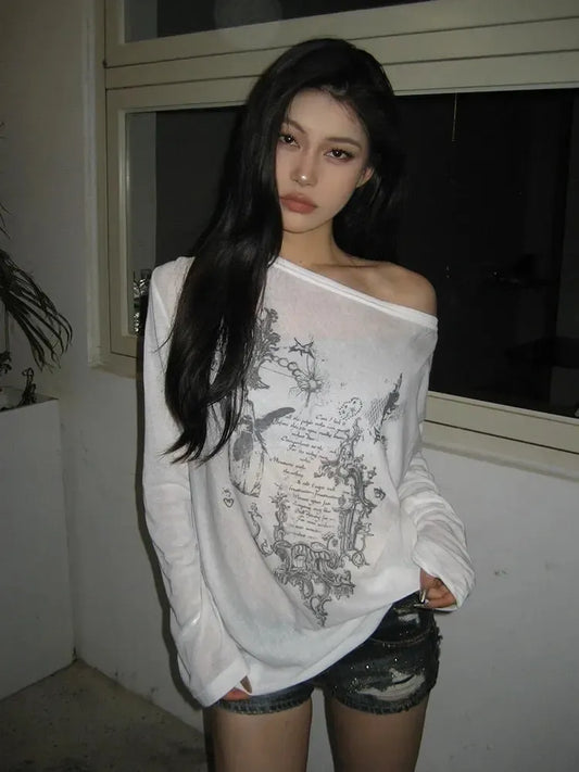 Fairycore Top White