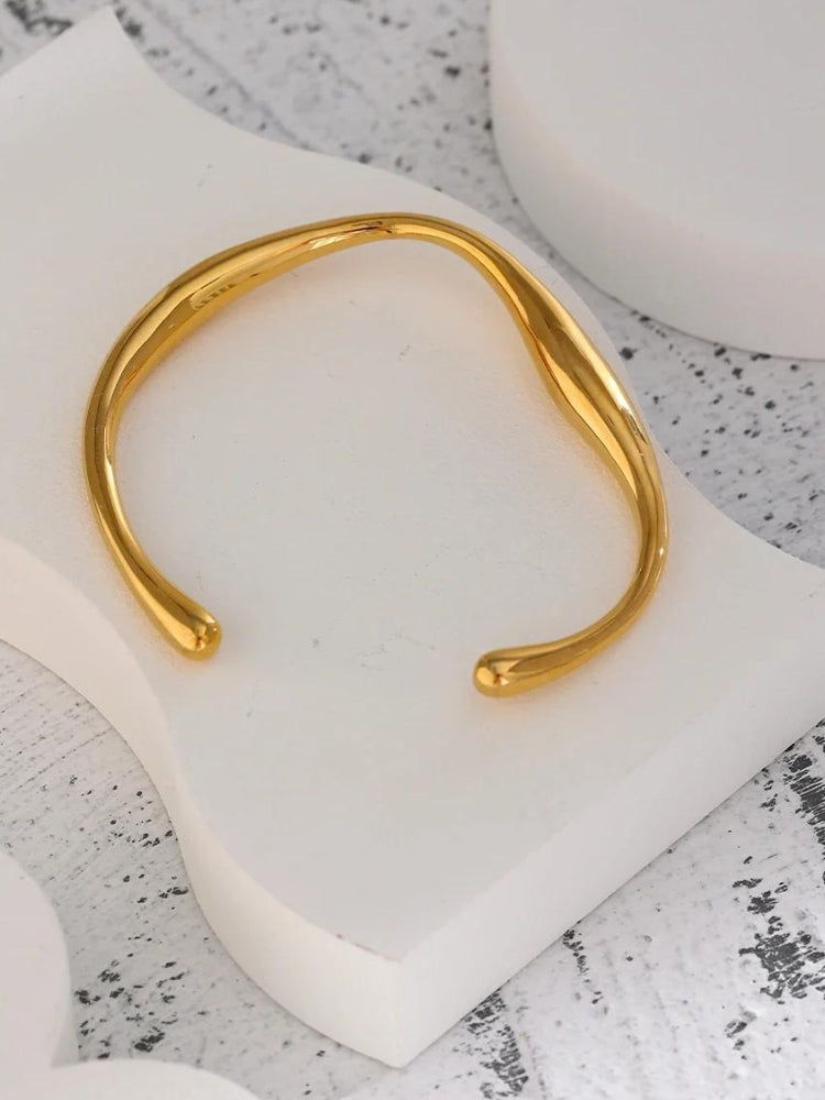 Gold Bangle Bracelet