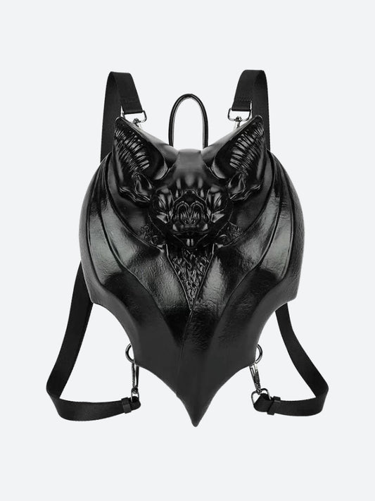 Goth Bat Backpack Black