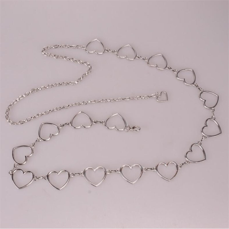 Heart Metal Waist Chain