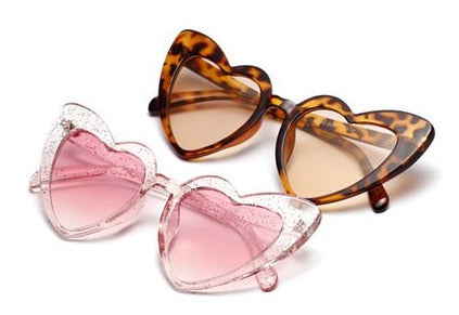 Retro Cat Eye Heart Shape Sunglasses