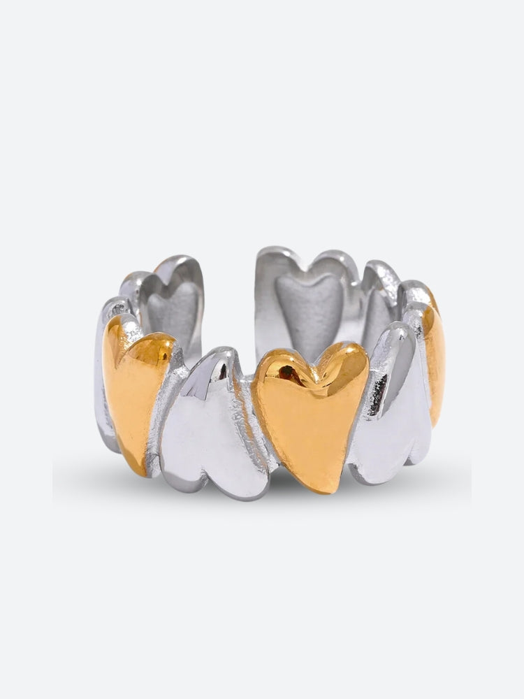 Heart Ring Silver