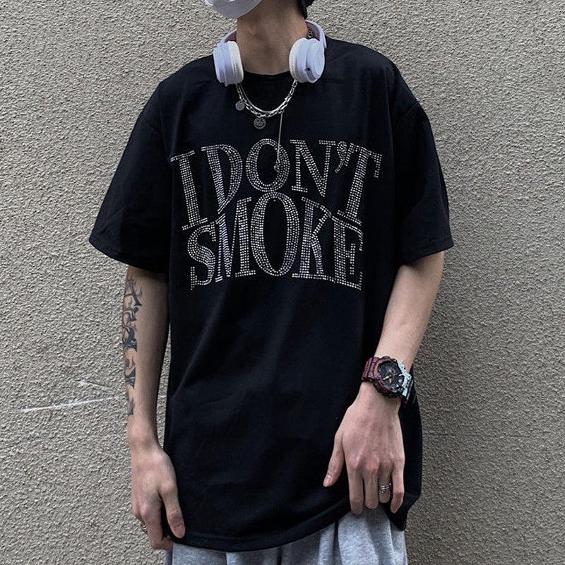 I Don't Smoke Tee Black