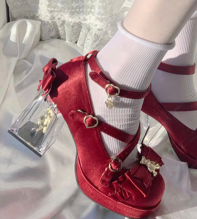 Dreamy Bear High Heels