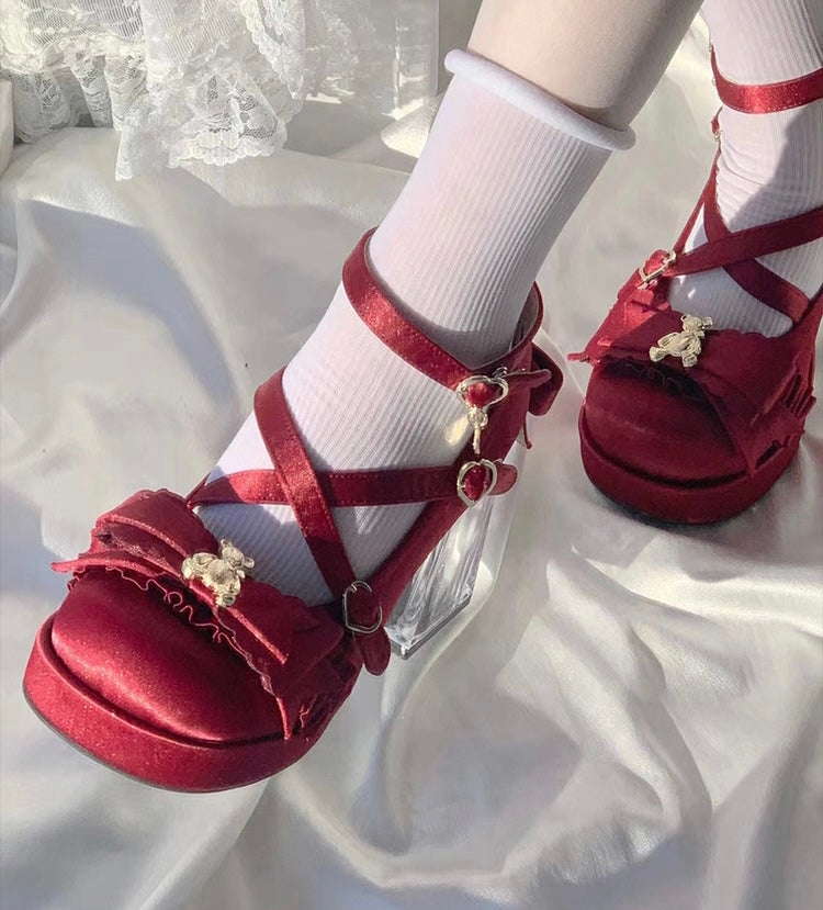 Dreamy Bear High Heels