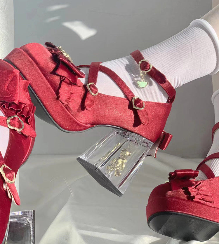Dreamy Bear High Heels