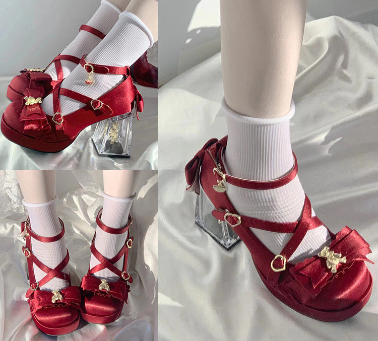 Dreamy Bear High Heels
