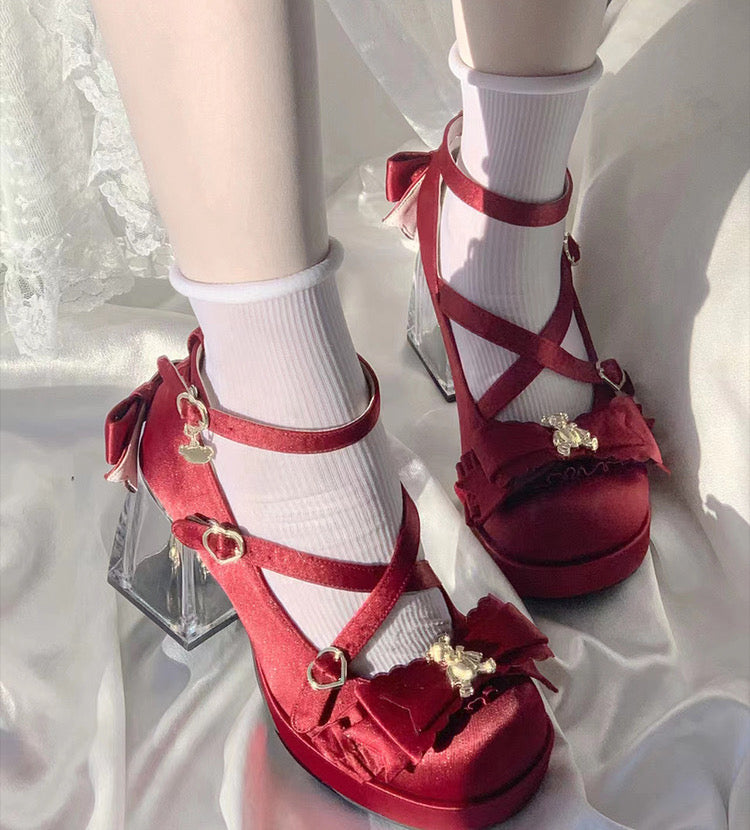 Dreamy Bear High Heels