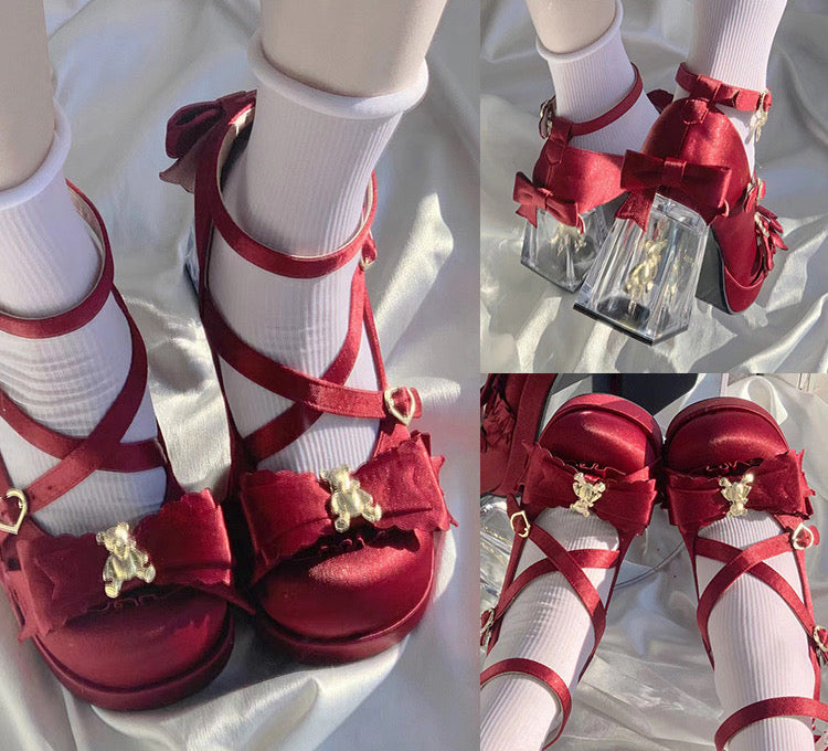 Dreamy Bear High Heels