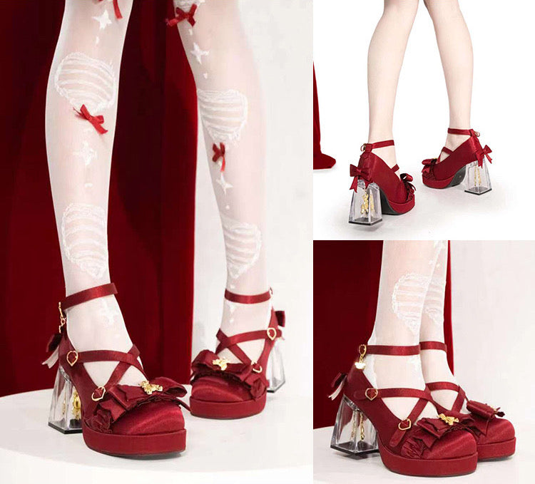 Dreamy Bear High Heels