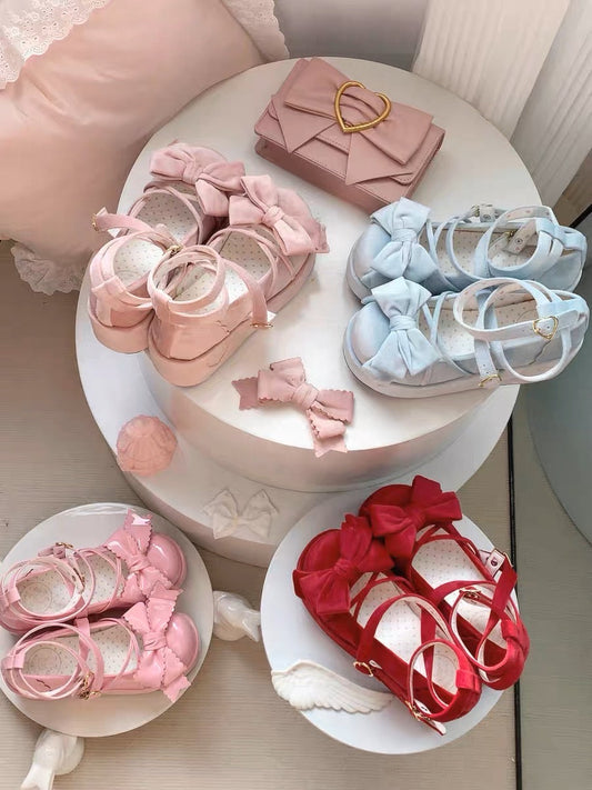 Muffin Doll Mid Heel Platforms