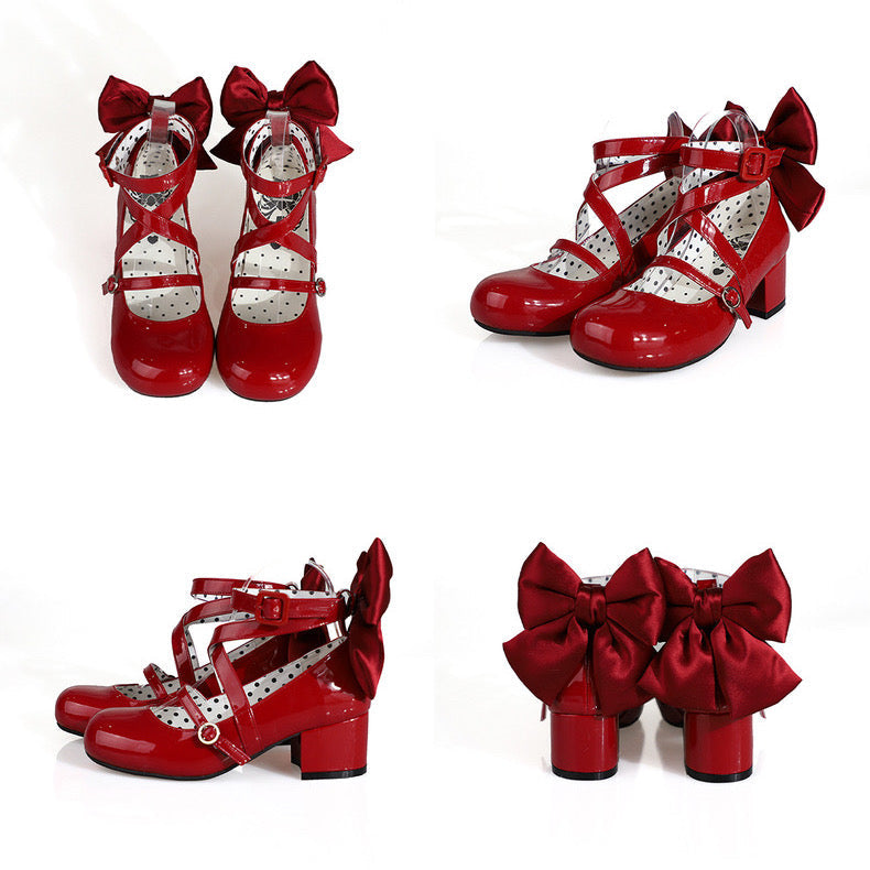 Madoka Mid-Heel Lolita Shoes