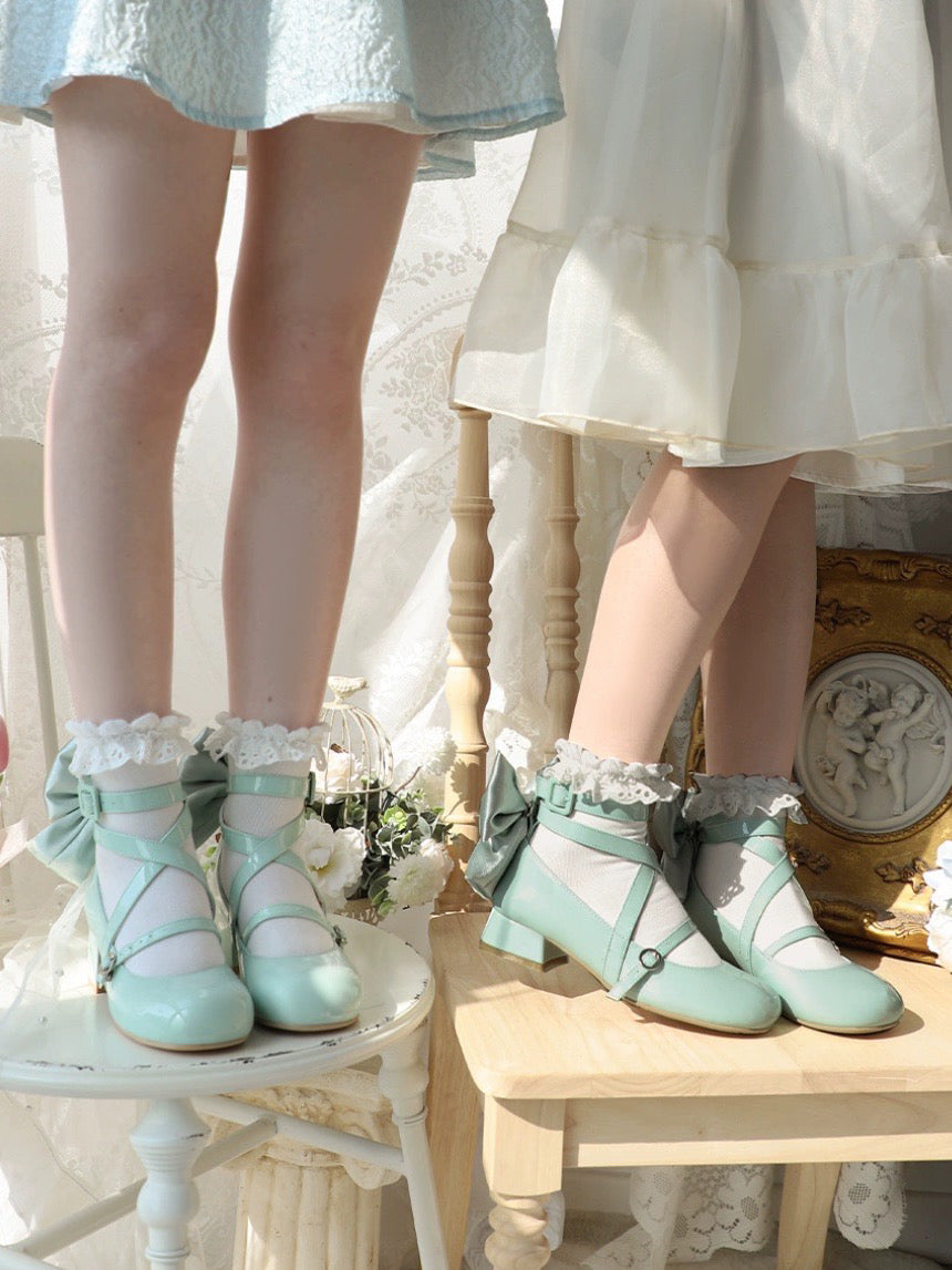 Madoka Mid-Heel Lolita Shoes