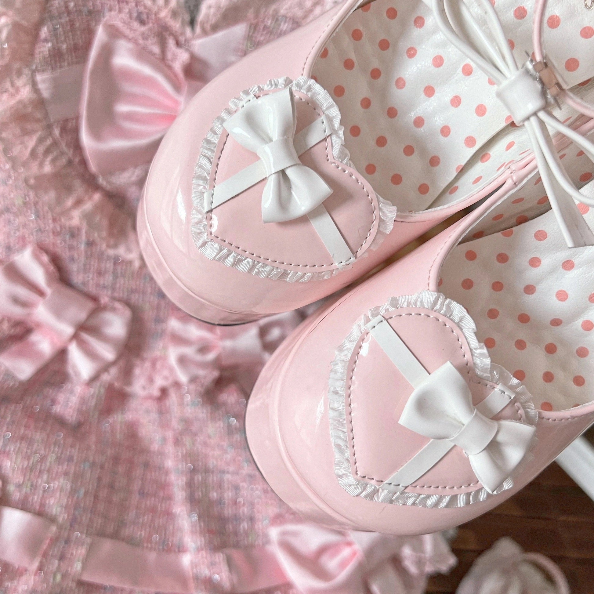Creamy Cutie Pie High Heels