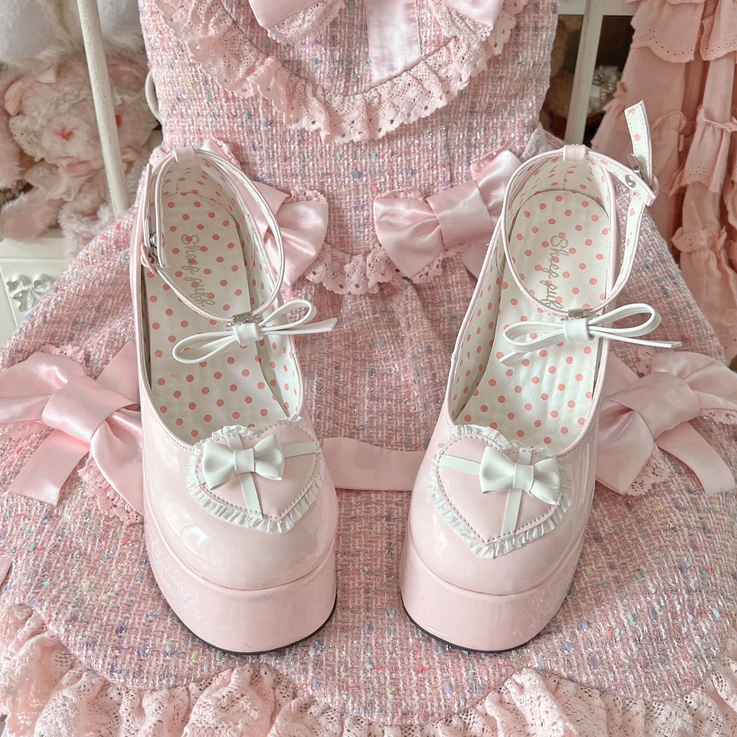 Creamy Cutie Pie High Heels