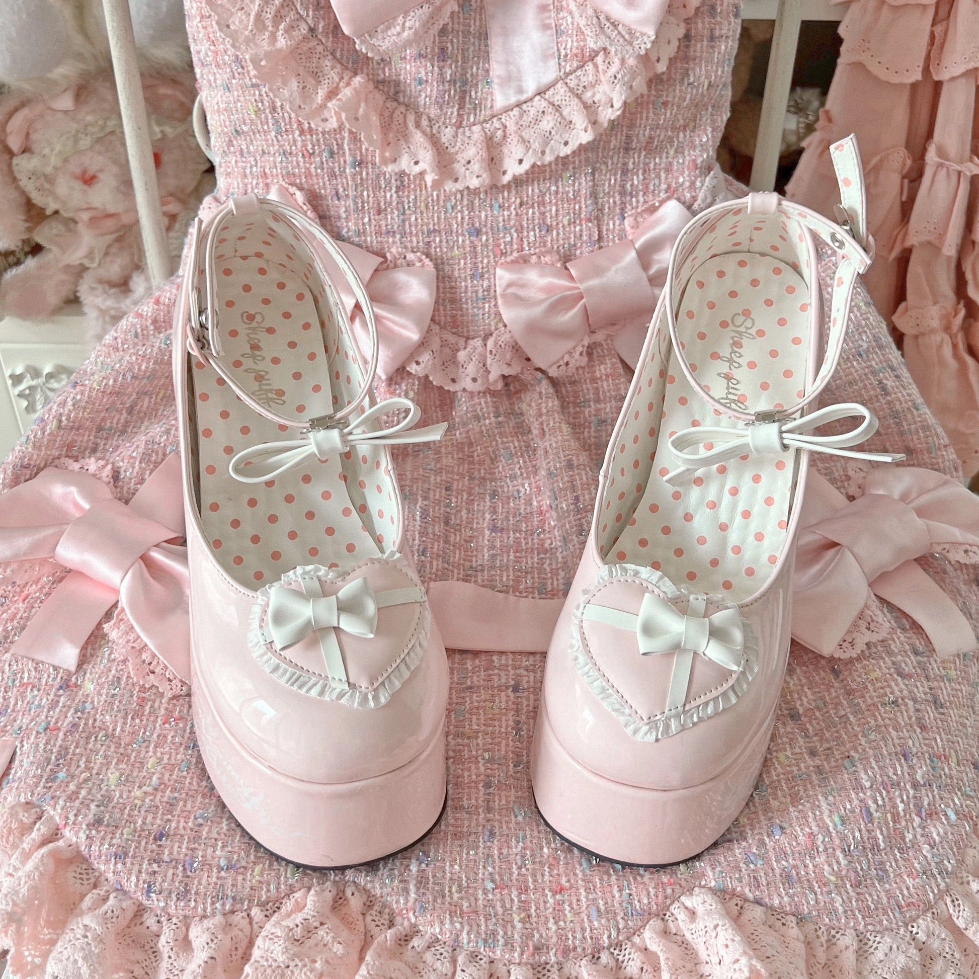 Creamy Cutie Pie High Heels