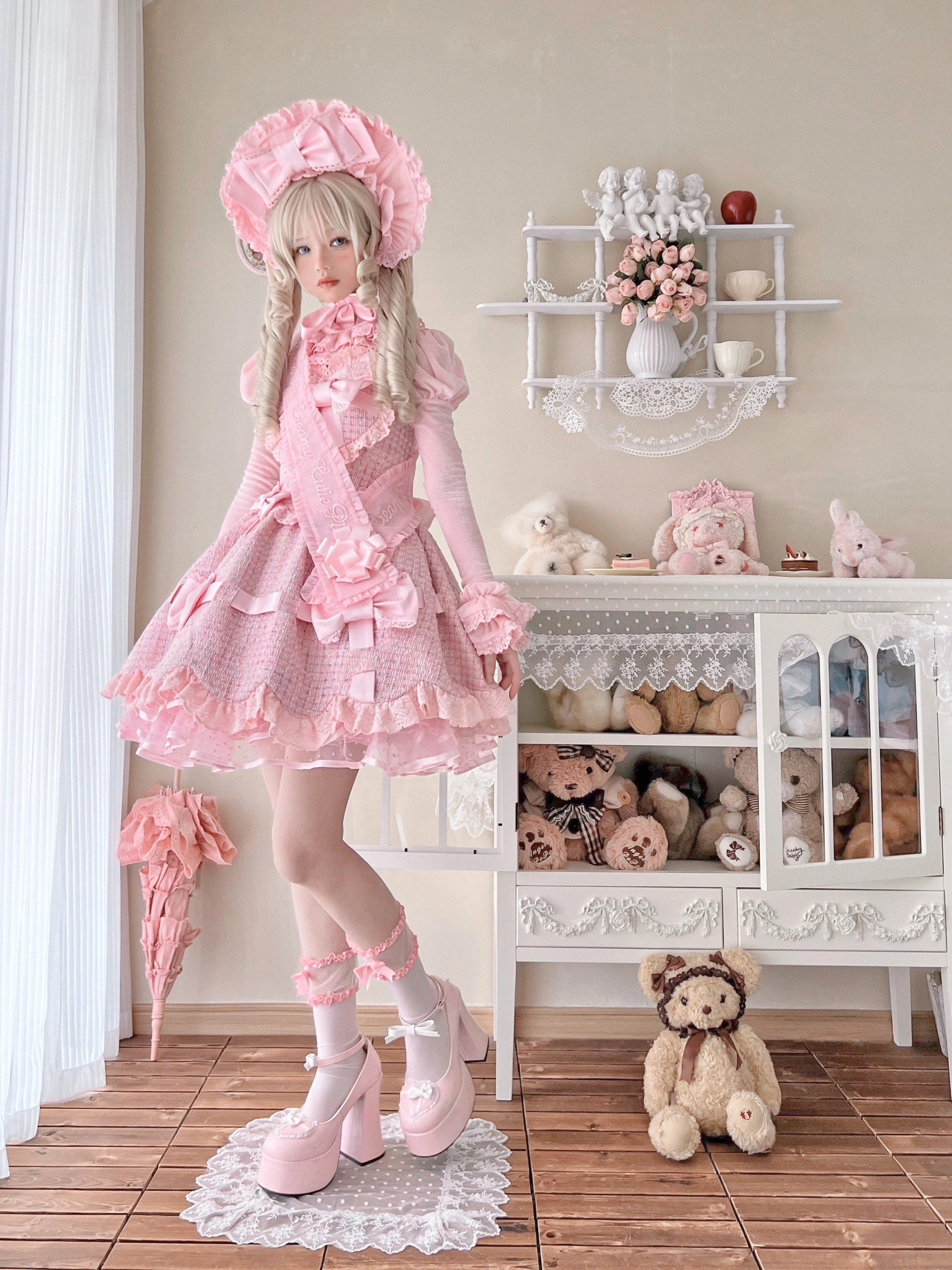 Creamy Cutie Pie High Heels