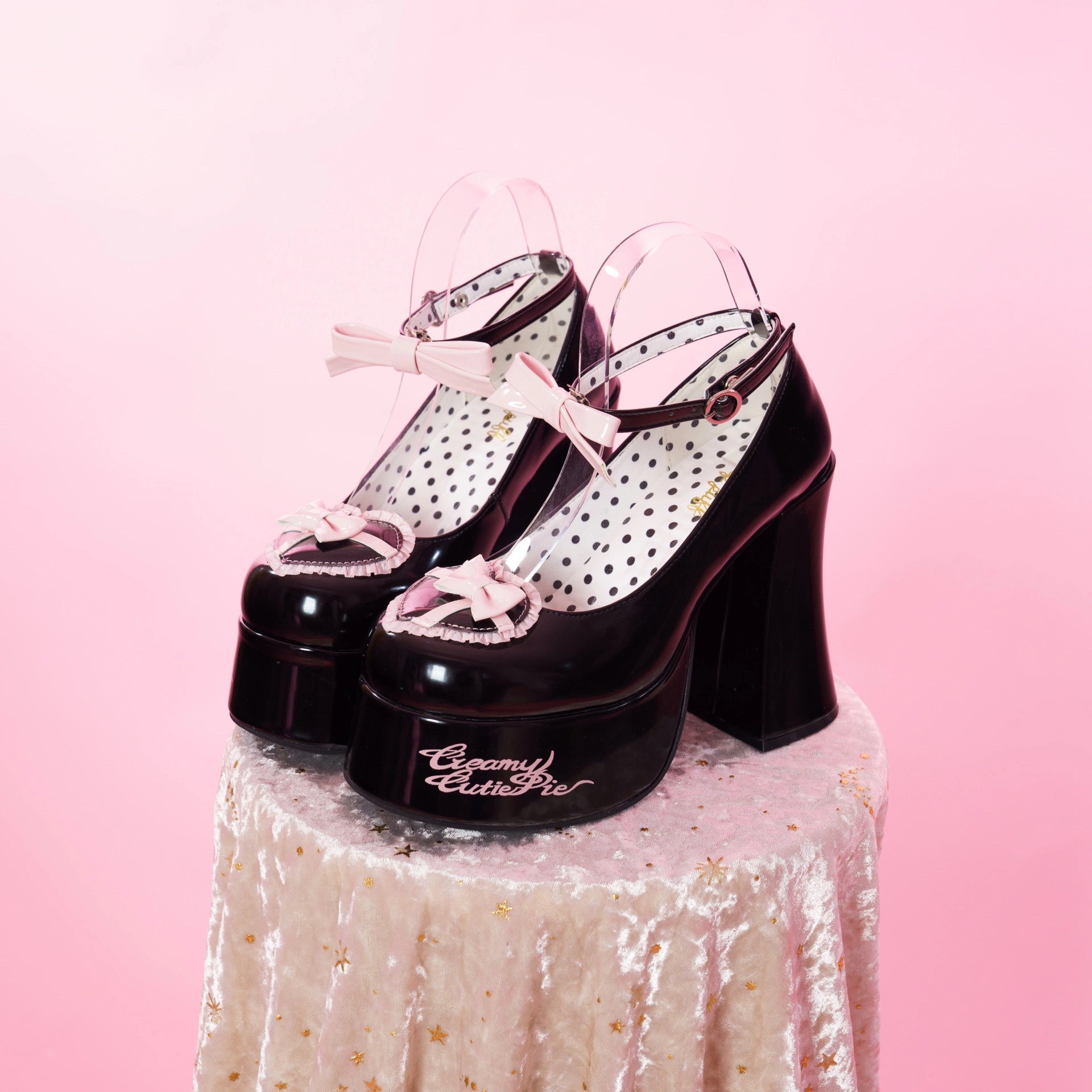 Creamy Cutie Pie High Heels