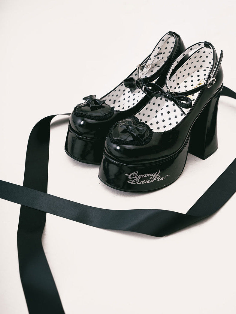 Creamy Cutie Pie High Heels