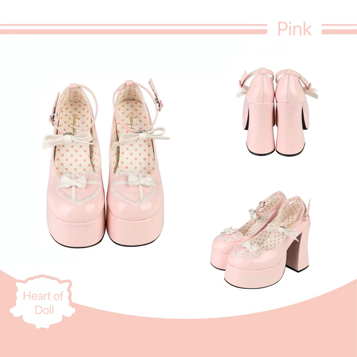 Creamy Cutie Pie High Heels