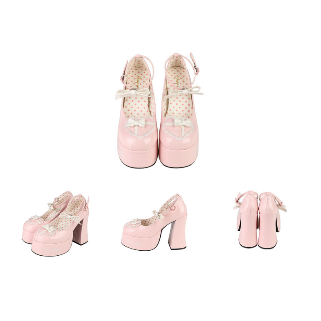 Creamy Cutie Pie High Heels