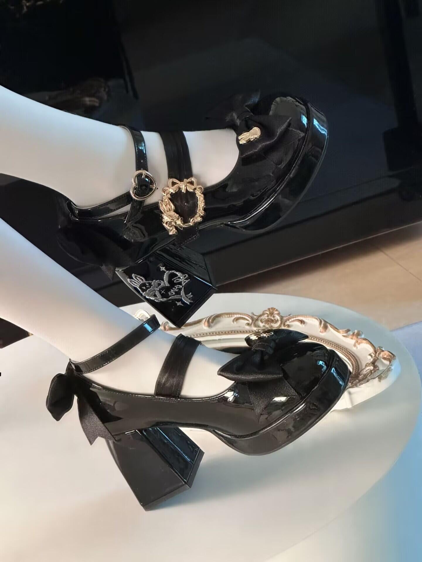 Alice's Bunny Mary Janes