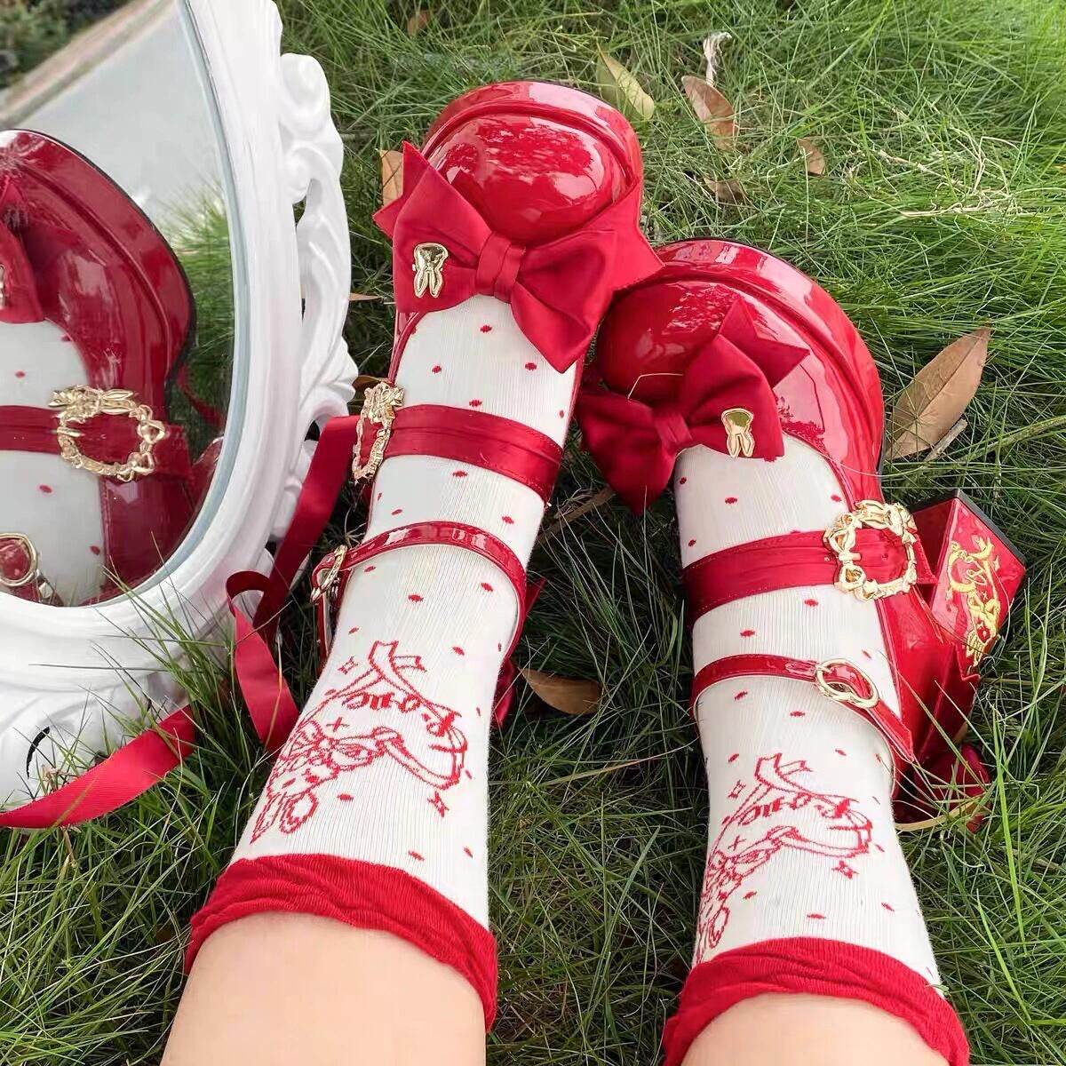 Alice's Bunny Mary Janes