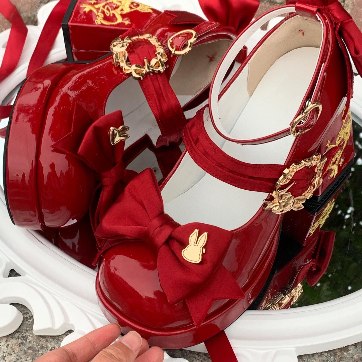 Alice's Bunny Mary Janes