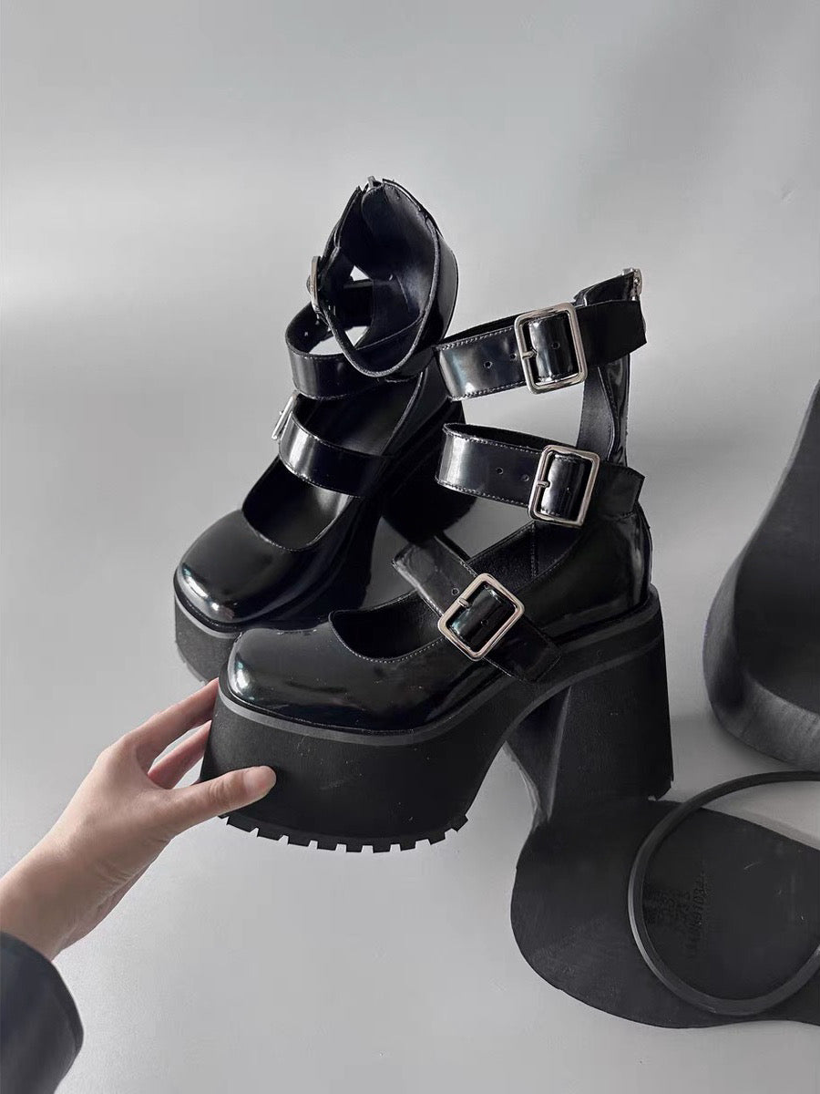 Dear Anna Dolly Platform Heels