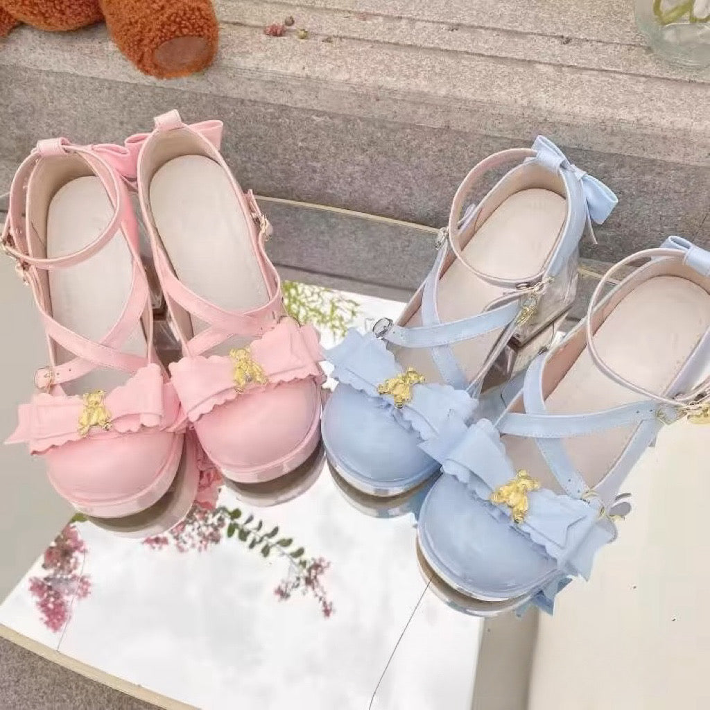 Dreamy Bear High Heels
