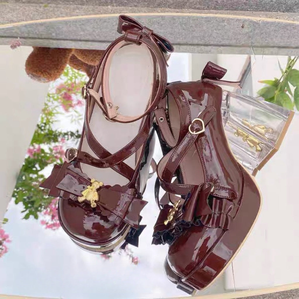 Dreamy Bear High Heels
