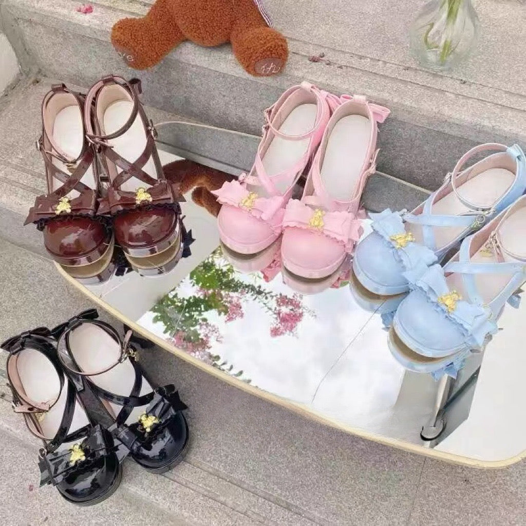 Dreamy Bear High Heels
