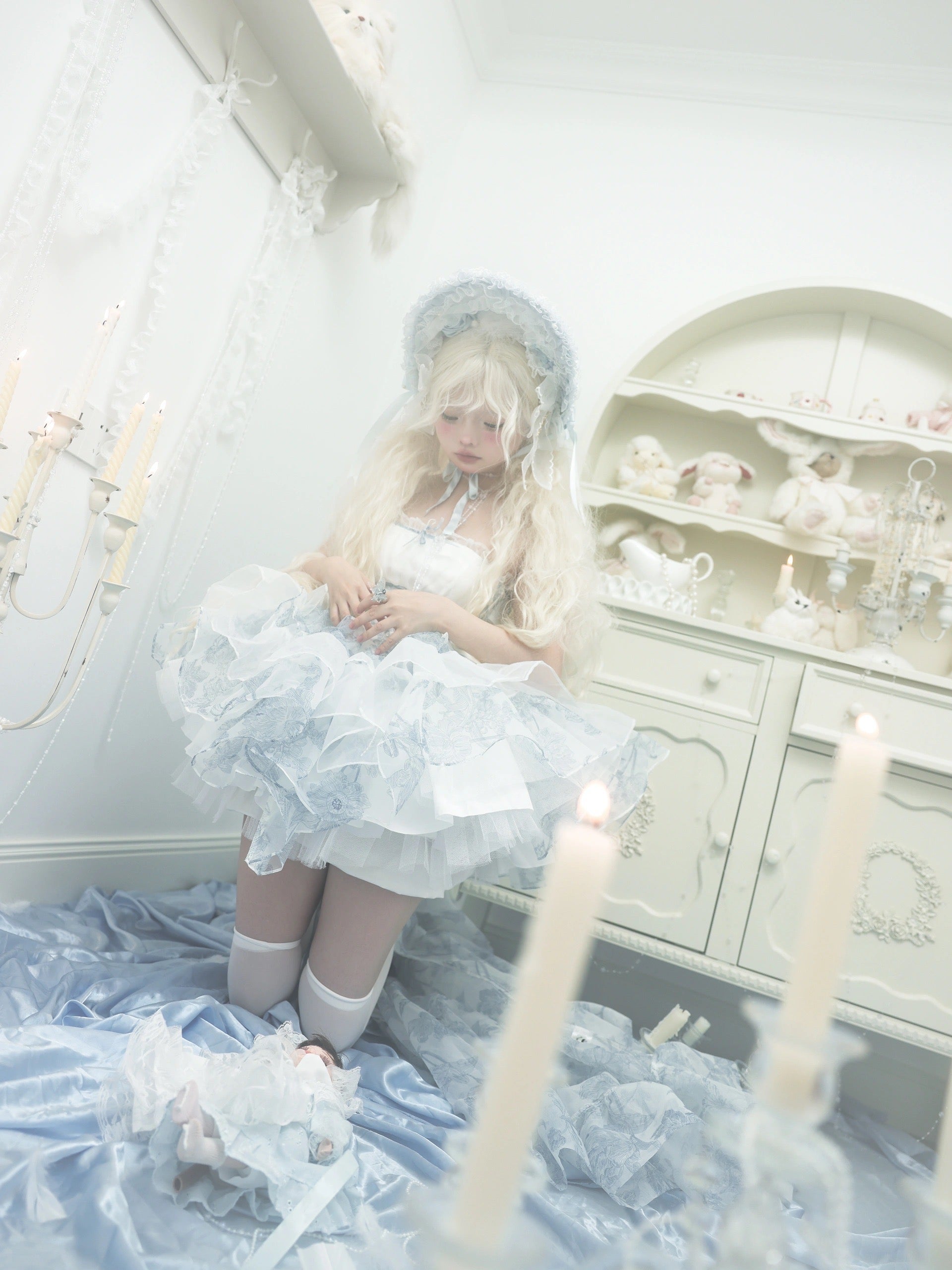 Porcelain Doll Princess Dress