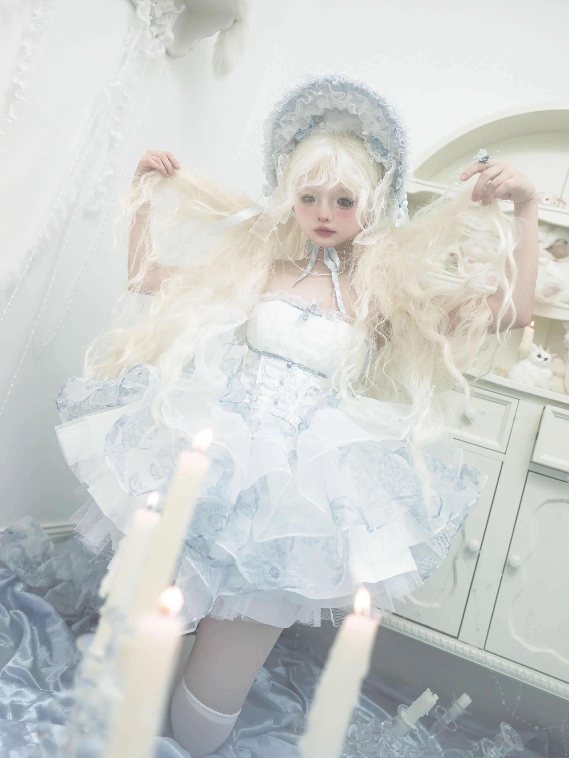 Porcelain Doll Princess Dress